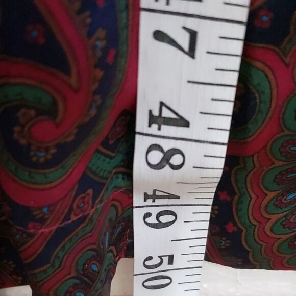 Silk Assets Men's 100% Silk Long Belted Robe, One Size - Picture 5 of 7